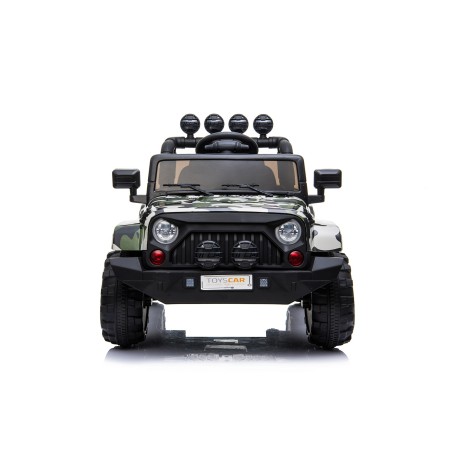 Auto Macchina Elettrica per Bambini Fuoristrada Army 12V MP3 Led con Telecomando Full Optional