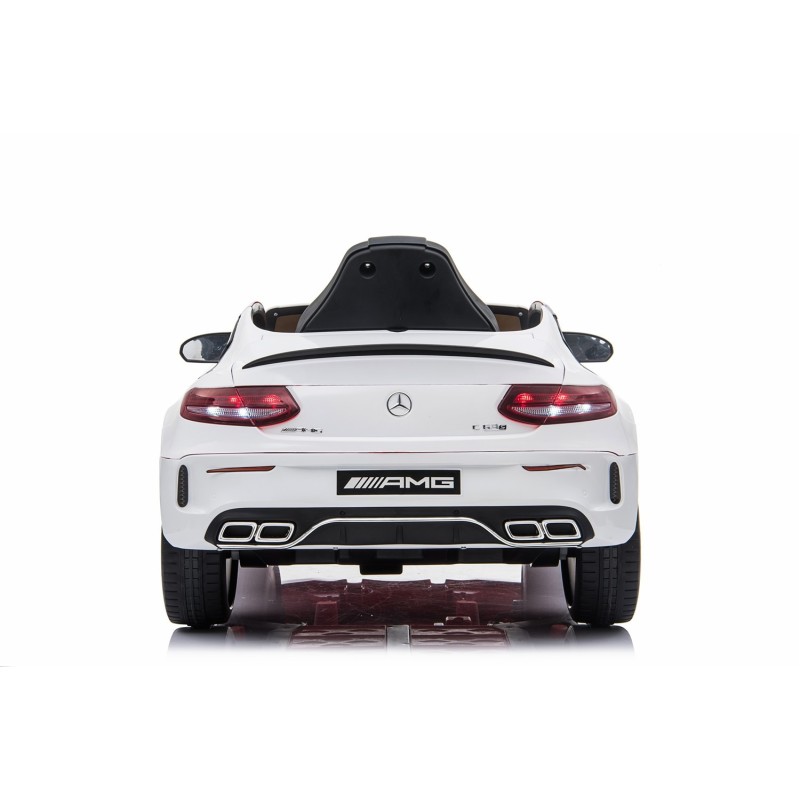 Auto Elettrica per Bambini 12V Mercedes C63 AMG Porte Apribili con telecomando