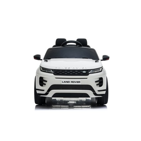 Auto Macchina Elettrica Range Rover Evoque 12V per Bambini porte apribili Con telecomando Full accessori (BIANCA)