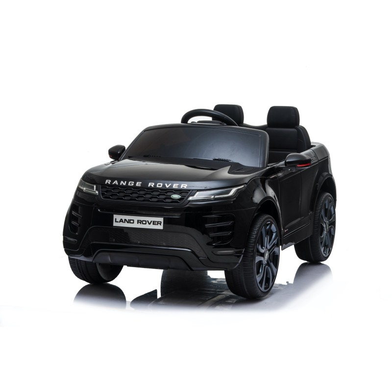 Auto Macchina Elettrica Range Rover Evoque 12V per Bambini porte apribili Con telecomando Full accessori (NERO)