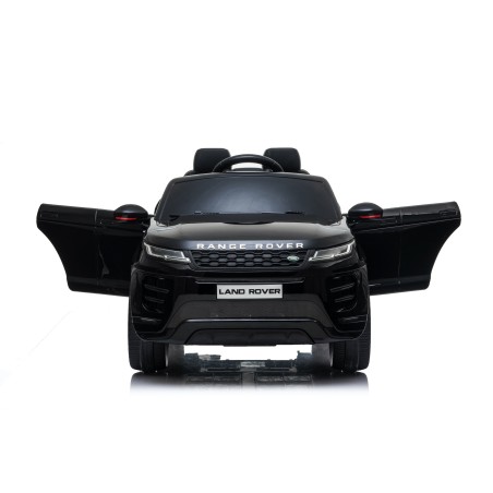 Auto Macchina Elettrica Range Rover Evoque 12V per Bambini porte apribili Con telecomando Full accessori (NERO)