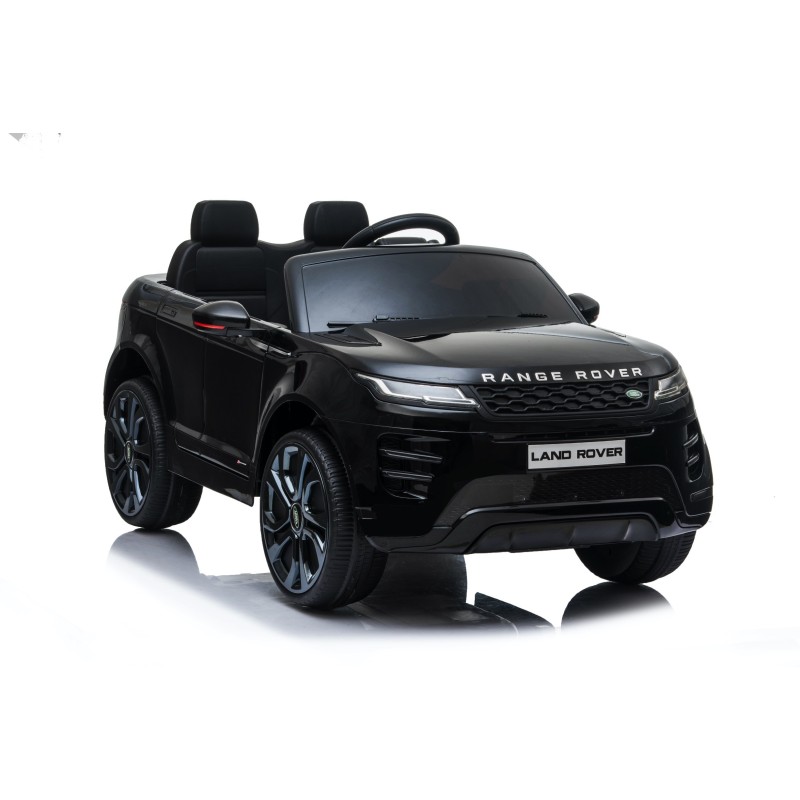 Auto Macchina Elettrica Range Rover Evoque 12V per Bambini porte apribili Con telecomando Full accessori (NERO)