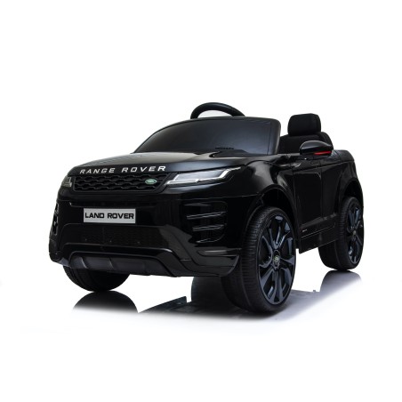 Auto Macchina Elettrica Range Rover Evoque 12V per Bambini porte apribili Con telecomando Full accessori (NERO)