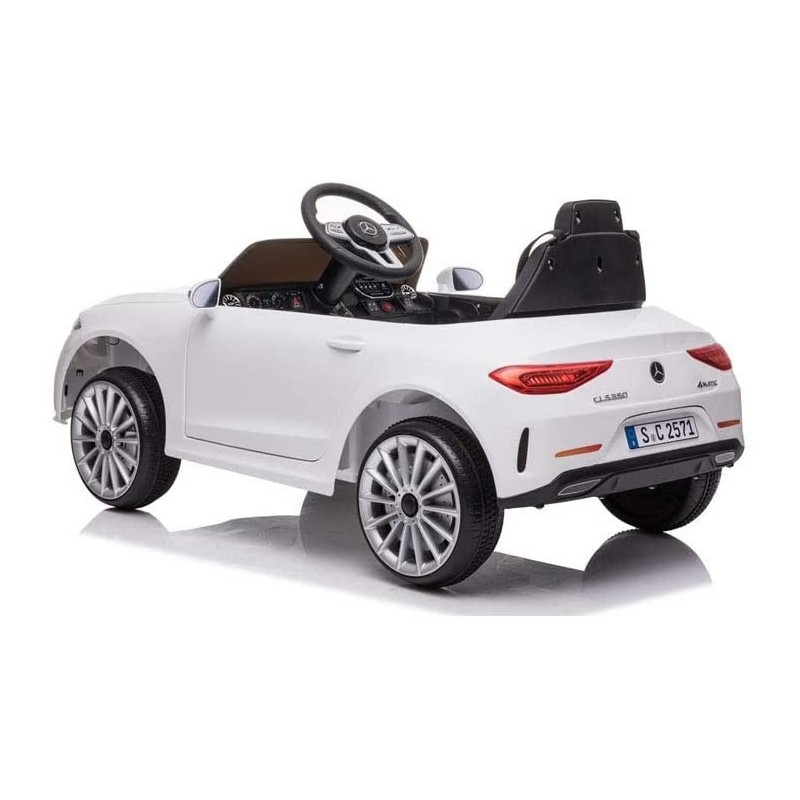 Auto Macchina Elettrica per Bambini 12V Mercedes GLC Coupè Concept con telecomando Gialla