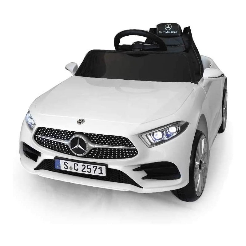 Auto Macchina Elettrica per Bambini 12V Mercedes GLC Coupè Concept con telecomando Gialla