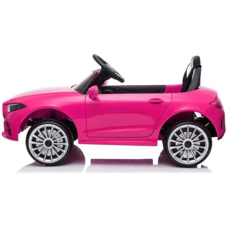 Auto Macchina Elettrica per Bambini 12V Mercedes GLC Coupè Concept con telecomando Gialla