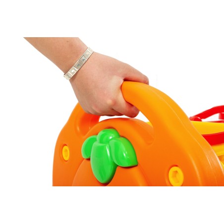 Scaffale per Giocattoli Portagiochi Mobiletto Multi Ripiano per Bambini con 9 ceste H95 x L79 x P42 