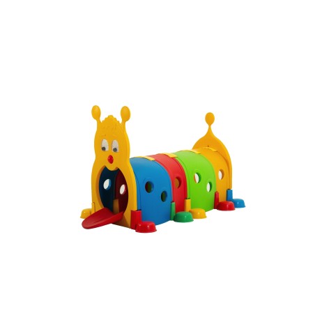 Bruco Tunnel Modulare per Bambini H108 x L185 x L100 cm