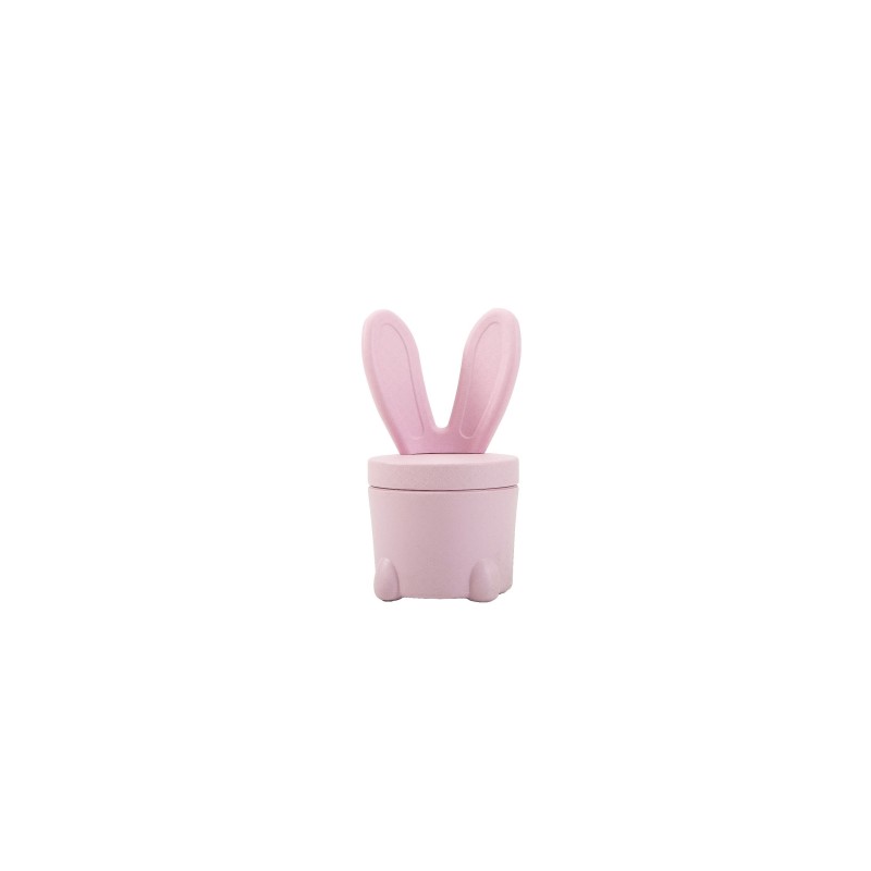Sedia Portagiochi Bunny Rosa per Bambini Mobiletto 2 in 1 misure H53 x L32 x P32 
