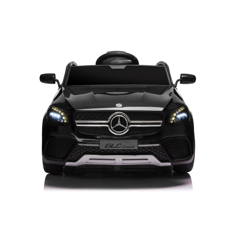 Auto Macchina Elettrica per Bambini 12V Mercedes GLC Coupè con telecomando nera