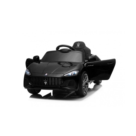 Macchina Elettrica per Bambini 12V Maserati GranCabrio con sedile in pelle Telecomando Porte apribili Led e suoni Mp3