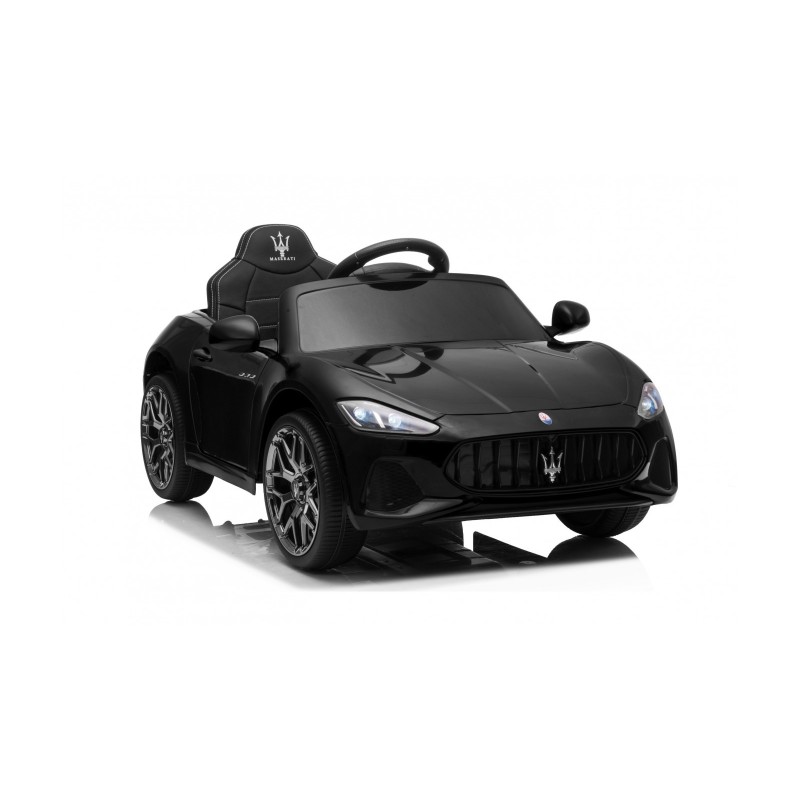 Macchina Elettrica per Bambini 12V Maserati GranCabrio con sedile in pelle Telecomando Porte apribili Led e suoni Mp3