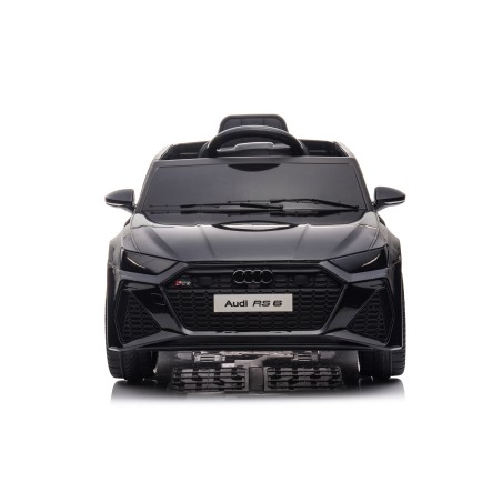 Auto Macchina Elettrica per Bambini 12V Audi RS 6 Sedile Pelle con Telecomando  