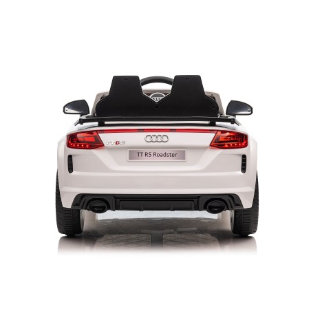 Auto Macchina Elettrica per Bambini 12V Audi TT RS Sedile Pelle con Telecomando  
