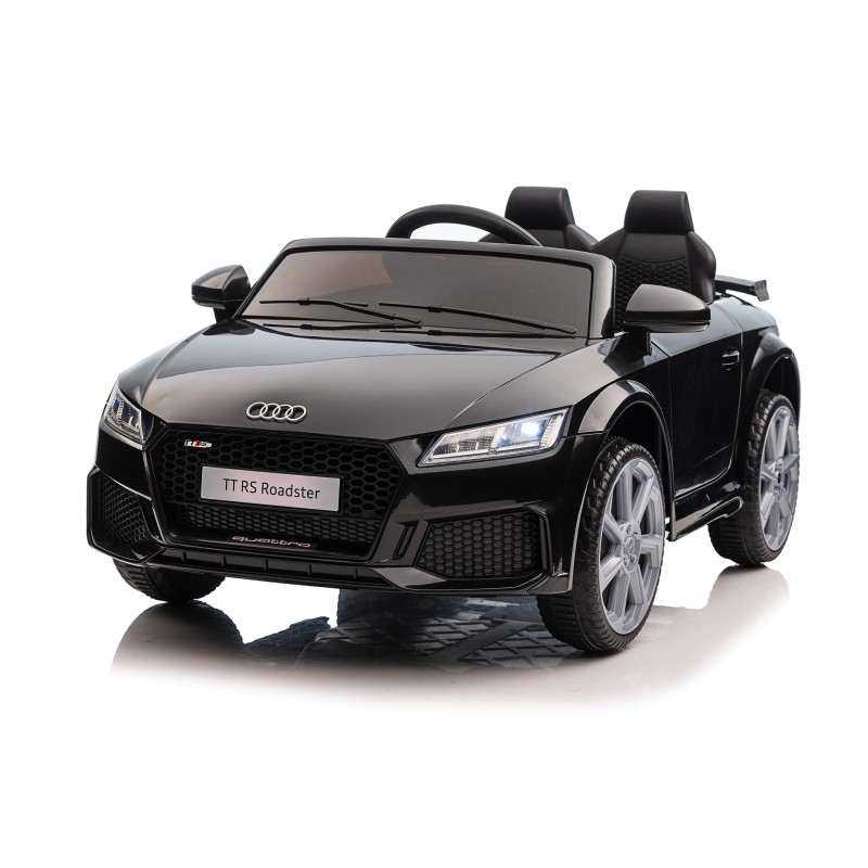 Auto Macchina Elettrica per Bambini 12V Audi TT RS Sedile Pelle con Telecomando  