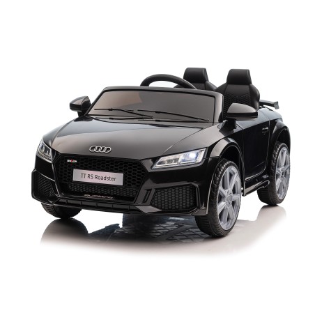 Auto Macchina Elettrica per Bambini 12V Audi TT RS Sedile Pelle con Telecomando  