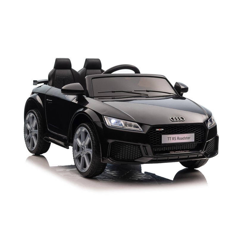 Auto Macchina Elettrica per Bambini 12V Audi TT RS Sedile Pelle con Telecomando  
