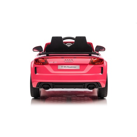 Auto Macchina Elettrica per Bambini 12V Audi TT RS Sedile Pelle con Telecomando  