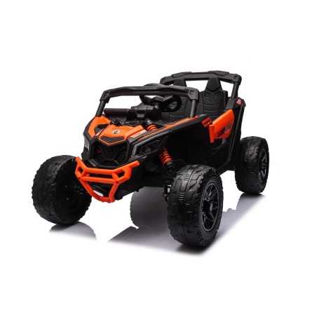 Auto Macchina Elettrica Jeep Wrangler Rubicon 12V per Bambini porte apribili Con telecomando Full accessori (Green)