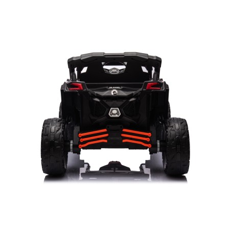 Auto Macchina Elettrica Jeep Wrangler Rubicon 12V per Bambini porte apribili Con telecomando Full accessori (Green)