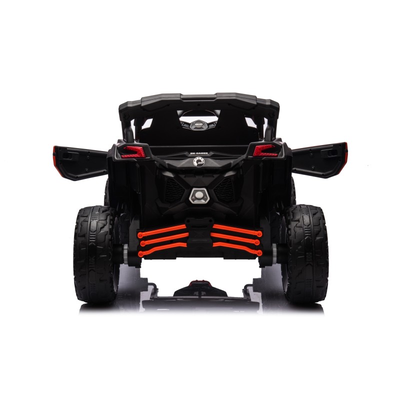 Auto Macchina Elettrica Jeep Wrangler Rubicon 12V per Bambini porte apribili Con telecomando Full accessori (Green)