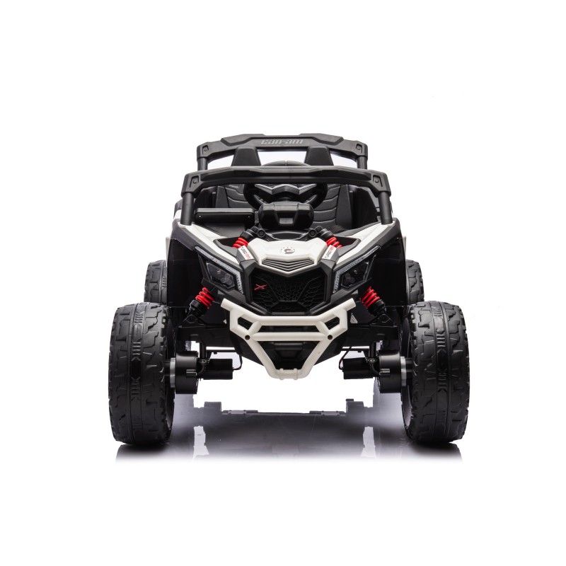 Auto Macchina Elettrica Jeep Wrangler Rubicon 12V per Bambini porte apribili Con telecomando Full accessori (Green)