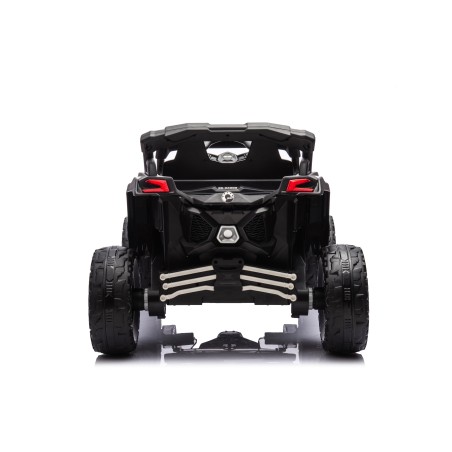 Auto Macchina Elettrica Jeep Wrangler Rubicon 12V per Bambini porte apribili Con telecomando Full accessori (Green)