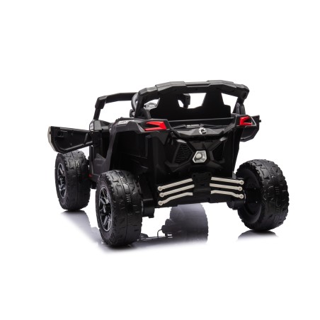 Auto Macchina Elettrica Jeep Wrangler Rubicon 12V per Bambini porte apribili Con telecomando Full accessori (Green)