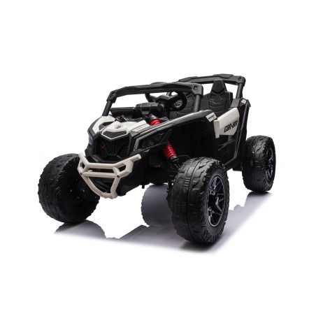 Auto Macchina Elettrica Jeep Wrangler Rubicon 12V per Bambini porte apribili Con telecomando Full accessori (Green)