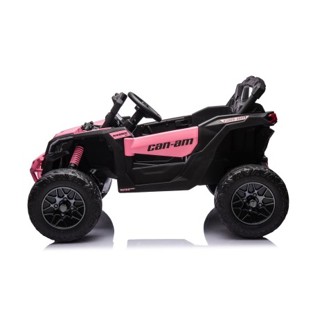 Auto Macchina Elettrica per Bambini 24V UTV CAN AM MAVERICK Telecomando 2 Motori da 200W Porte Apribili 