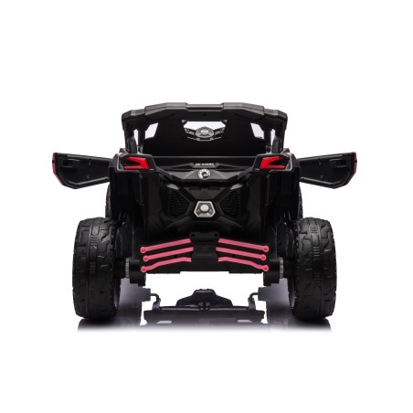 Auto Macchina Elettrica per Bambini 24V UTV CAN AM MAVERICK Telecomando 2 Motori da 200W Porte Apribili 