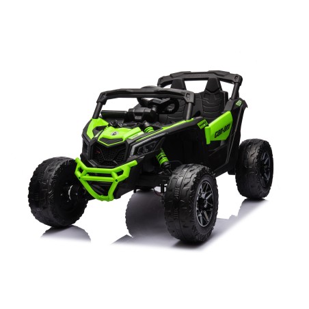Auto Macchina Elettrica per Bambini 24V UTV CAN AM MAVERICK Telecomando 2 Motori da 200W Porte Apribili 