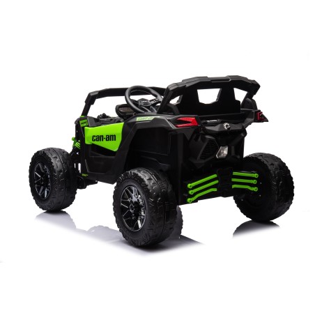 Auto Macchina Elettrica per Bambini 24V UTV CAN AM MAVERICK Telecomando 2 Motori da 200W Porte Apribili 