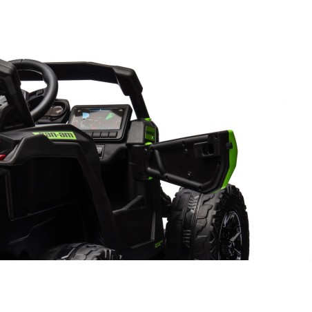 Auto Macchina Elettrica per Bambini 24V UTV CAN AM MAVERICK Telecomando 2 Motori da 200W Porte Apribili 