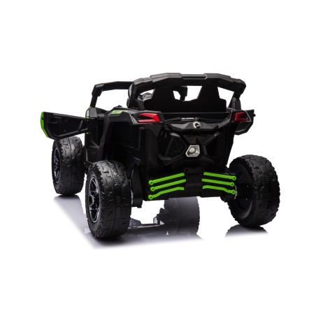 Auto Macchina Elettrica per Bambini 24V UTV CAN AM MAVERICK Telecomando 2 Motori da 200W Porte Apribili 