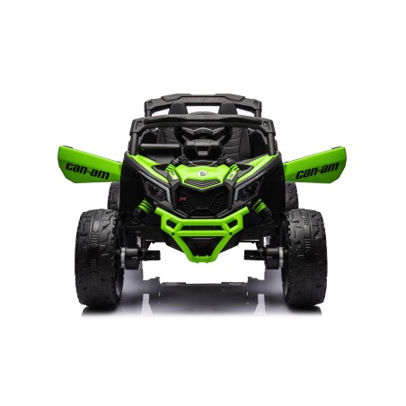 Auto Macchina Elettrica per Bambini 24V UTV CAN AM MAVERICK Telecomando 2 Motori da 200W Porte Apribili 