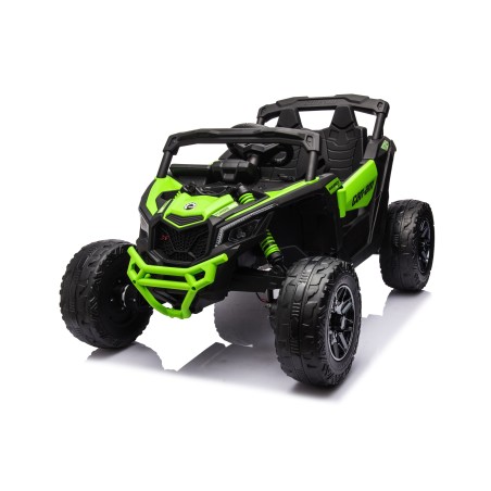 Auto Macchina Elettrica per Bambini 24V UTV CAN AM MAVERICK Telecomando 2 Motori da 200W Porte Apribili 